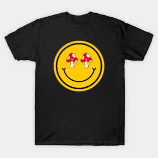 All you Mushroom Lovers, Smile! T-Shirt